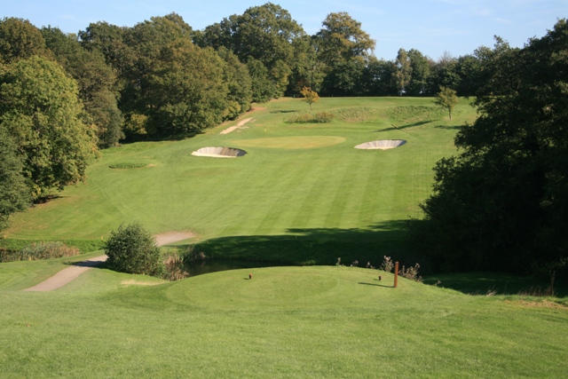 Tee shot on the 7th