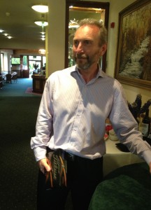 Fred at captains day singing hills