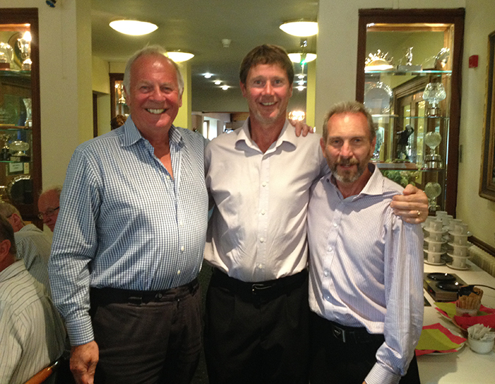 Phil, Clive and Fred - winning team